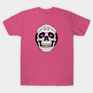 Day of the Dead Sugar Skull // Dia de los Muertos Skull T-Shirt